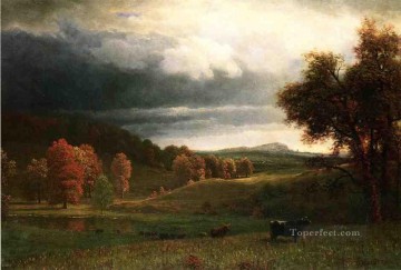 Paisaje De Otoño Los Catskills Albert Bierstadt Pinturas al óleo